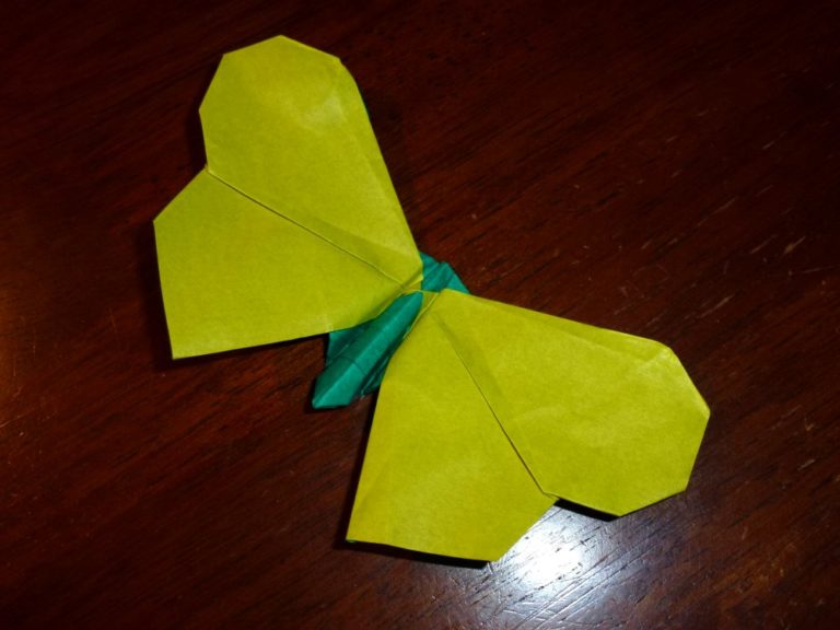 DIY Origami Butterfly Mobile